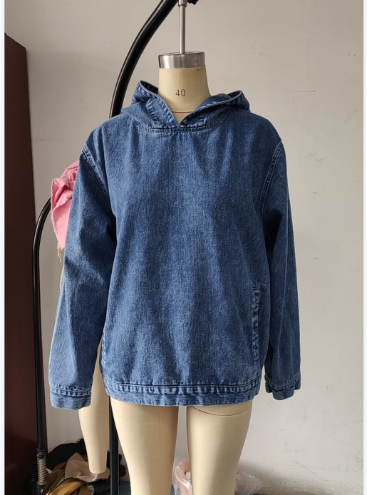 Denim Urban Hoodie – Oversize Freedom