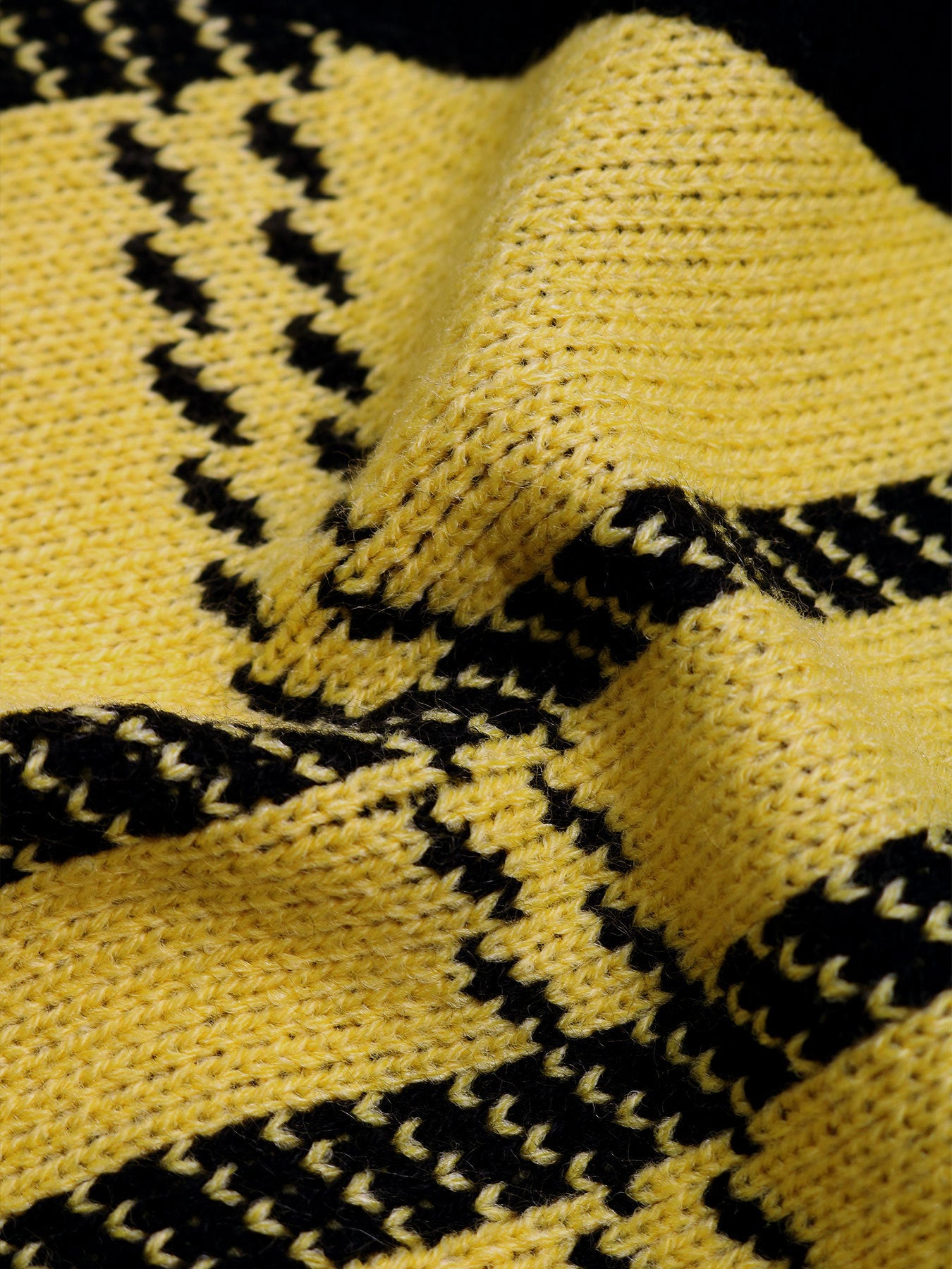 Colete A Inteligência de Hawkins: Xadrez V-Neck Knit (Street Revival)