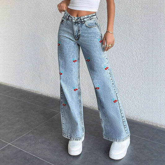 Cherry Drop Denim